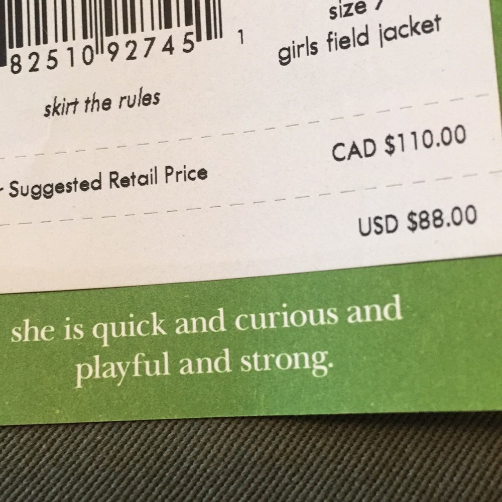 NWT Kate Spade field jacket. - Picture 3 of 5